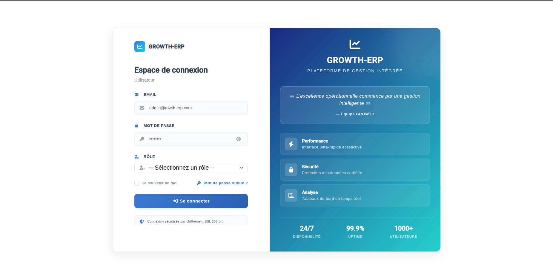 Growth ERP